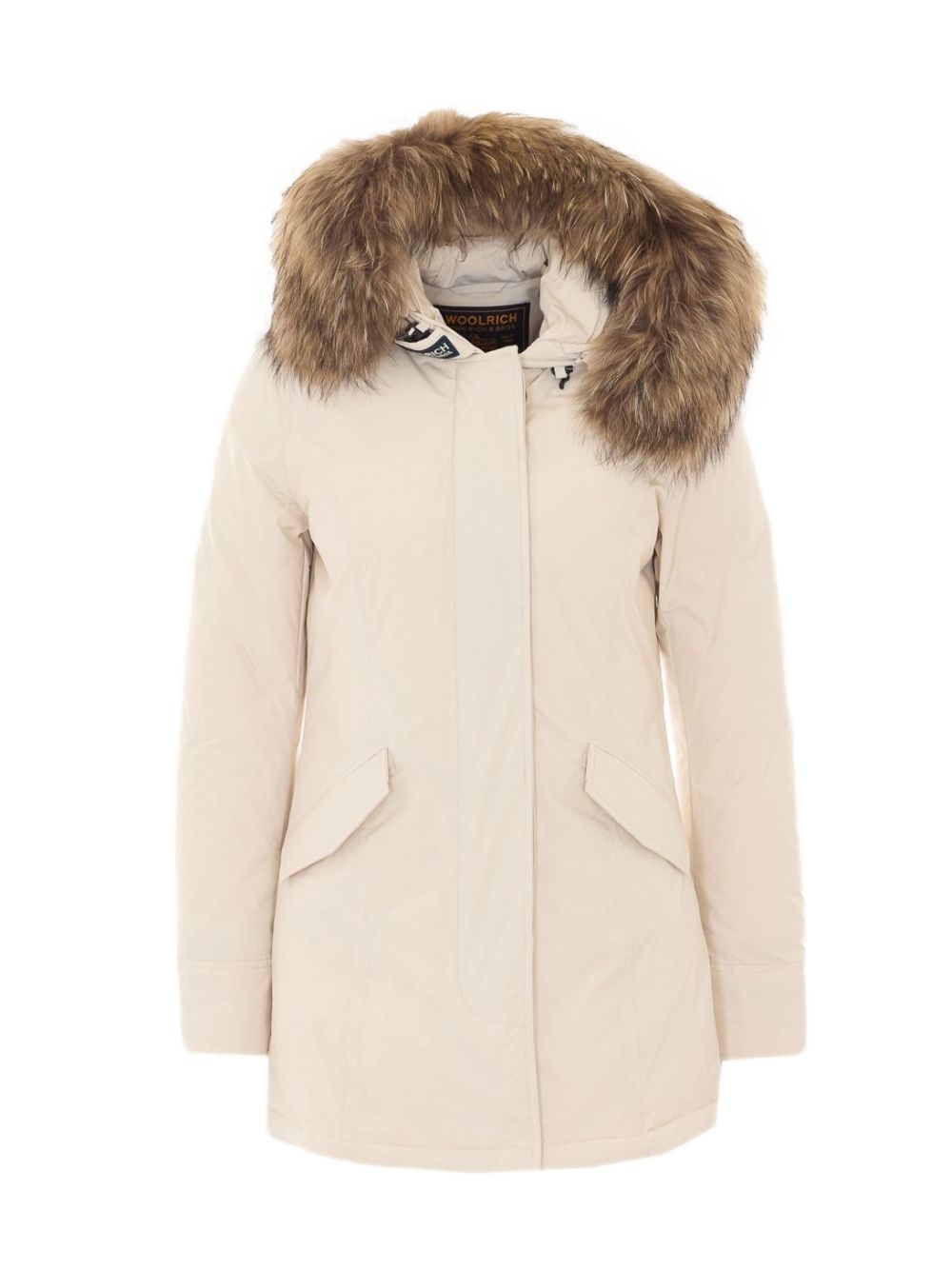 Giubbotto Woolrich LUXURY ARCTIC RACCOON PARKA Donna - Bianco