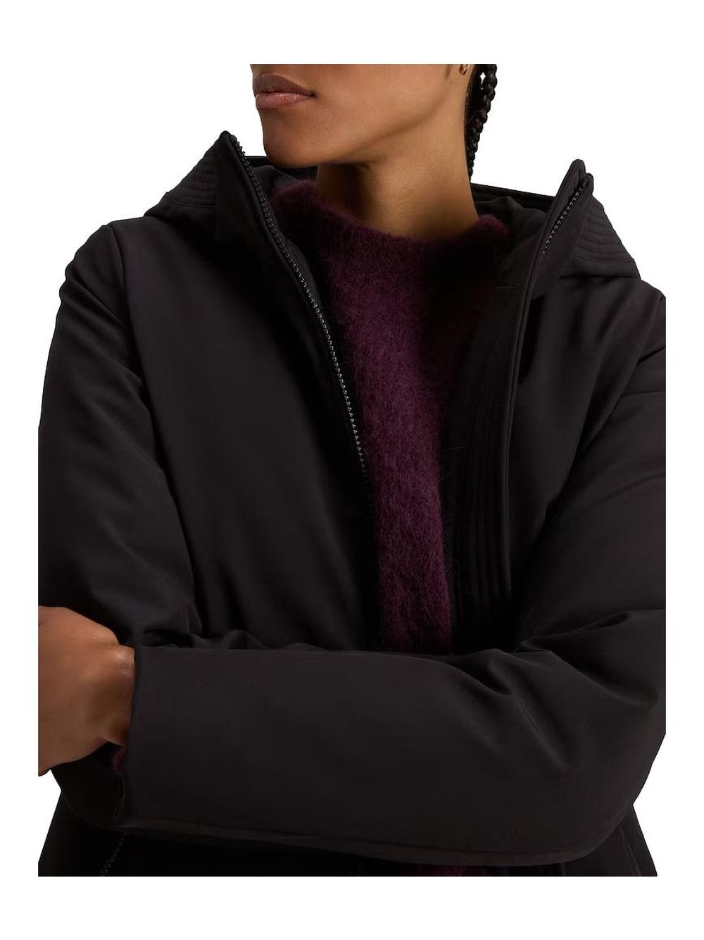 Giubbotto Woolrich FIRTH DOWN SHORT PARKA Donna - Nero