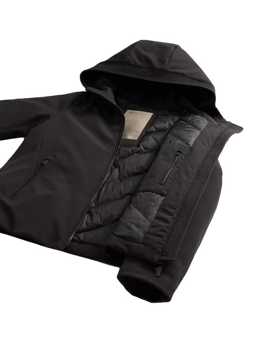 Giubbotto Woolrich FIRTH DOWN SHORT PARKA Donna - Nero