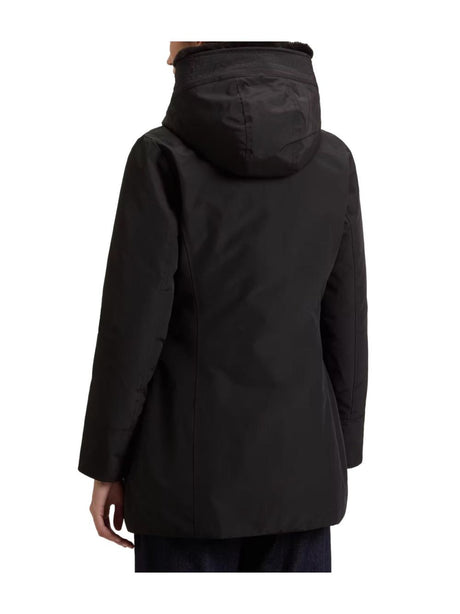 Giubbotto Woolrich BOULDER FAUX FUR PARKA Donna - Nero