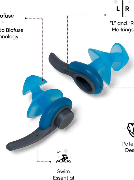 Accessorio Sportivo Speedo NEW BIOFUSE EARPLUG Unisex - Blu