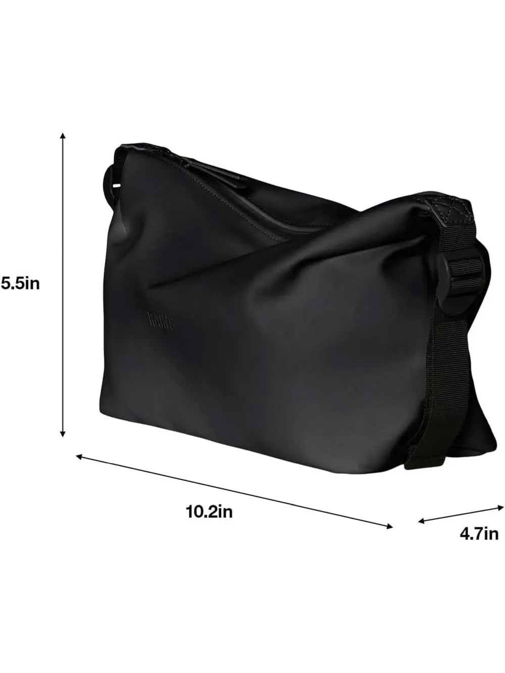 Beauty Case Rains Hilo Wash Bag Unisex - Nero