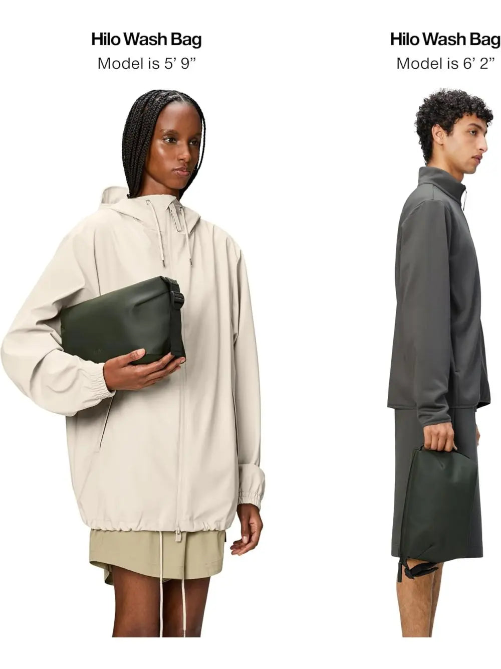 Beauty Case Rains Unisex - Verde