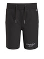 Bermuda Calvin Klein Bambino Stack Logo Nero Calvin Klein  Angolo dello Sport