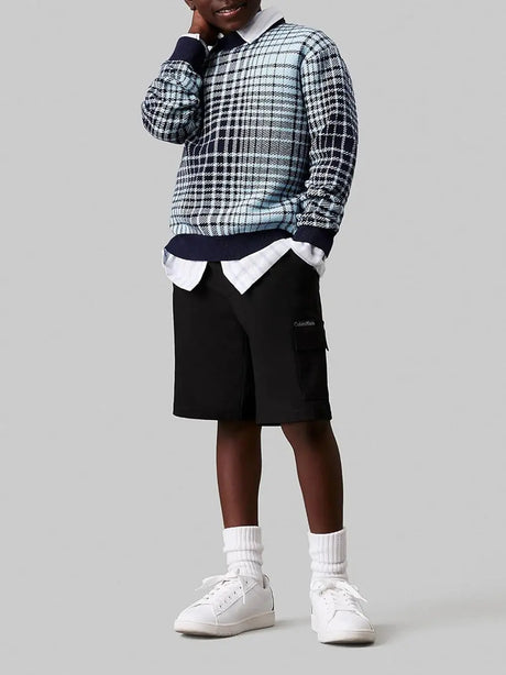 Bermuda Calvin Klein jr Bambino - Nero