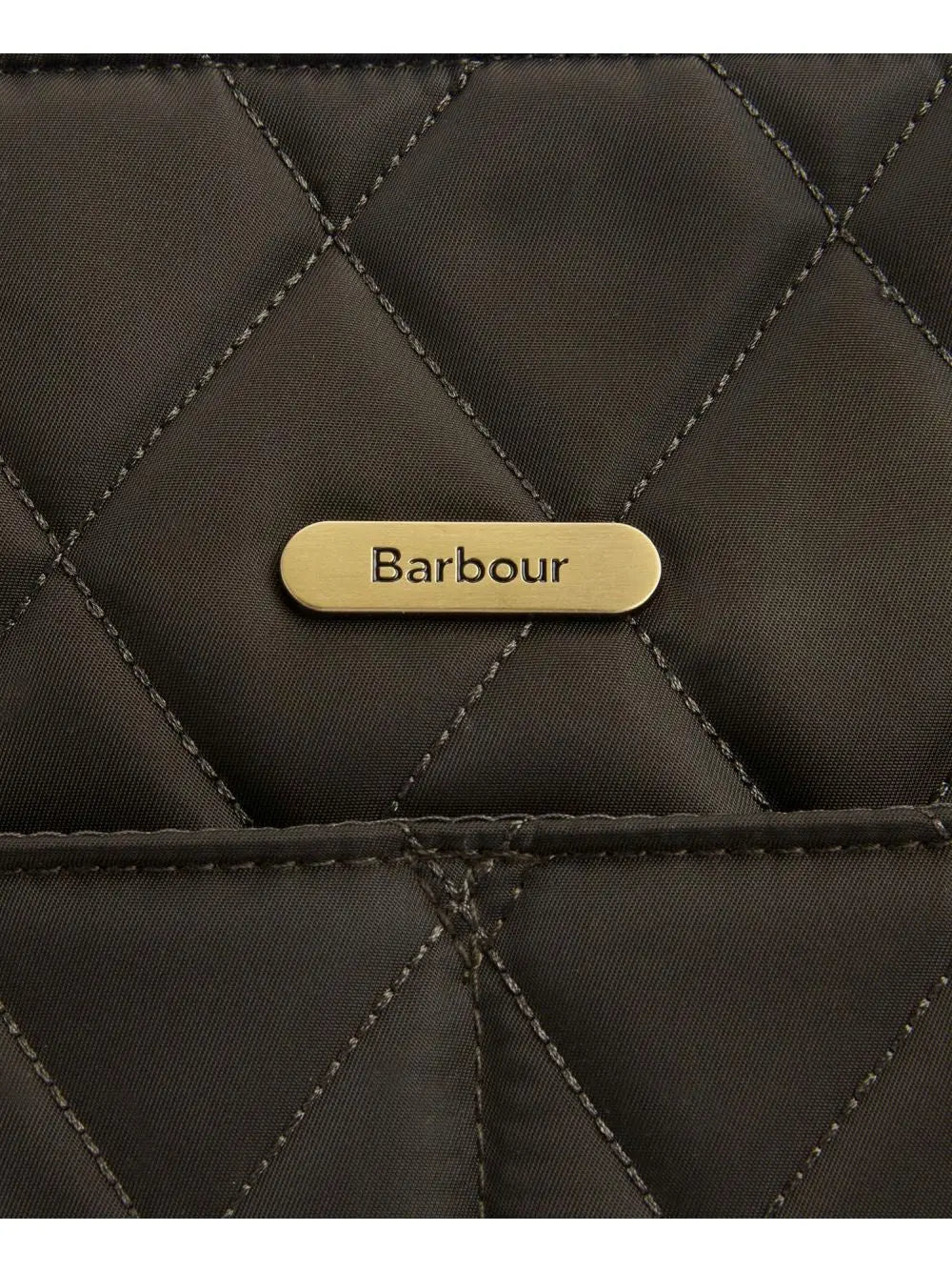 Borsa Barbour quilted tote Donna - Oliva