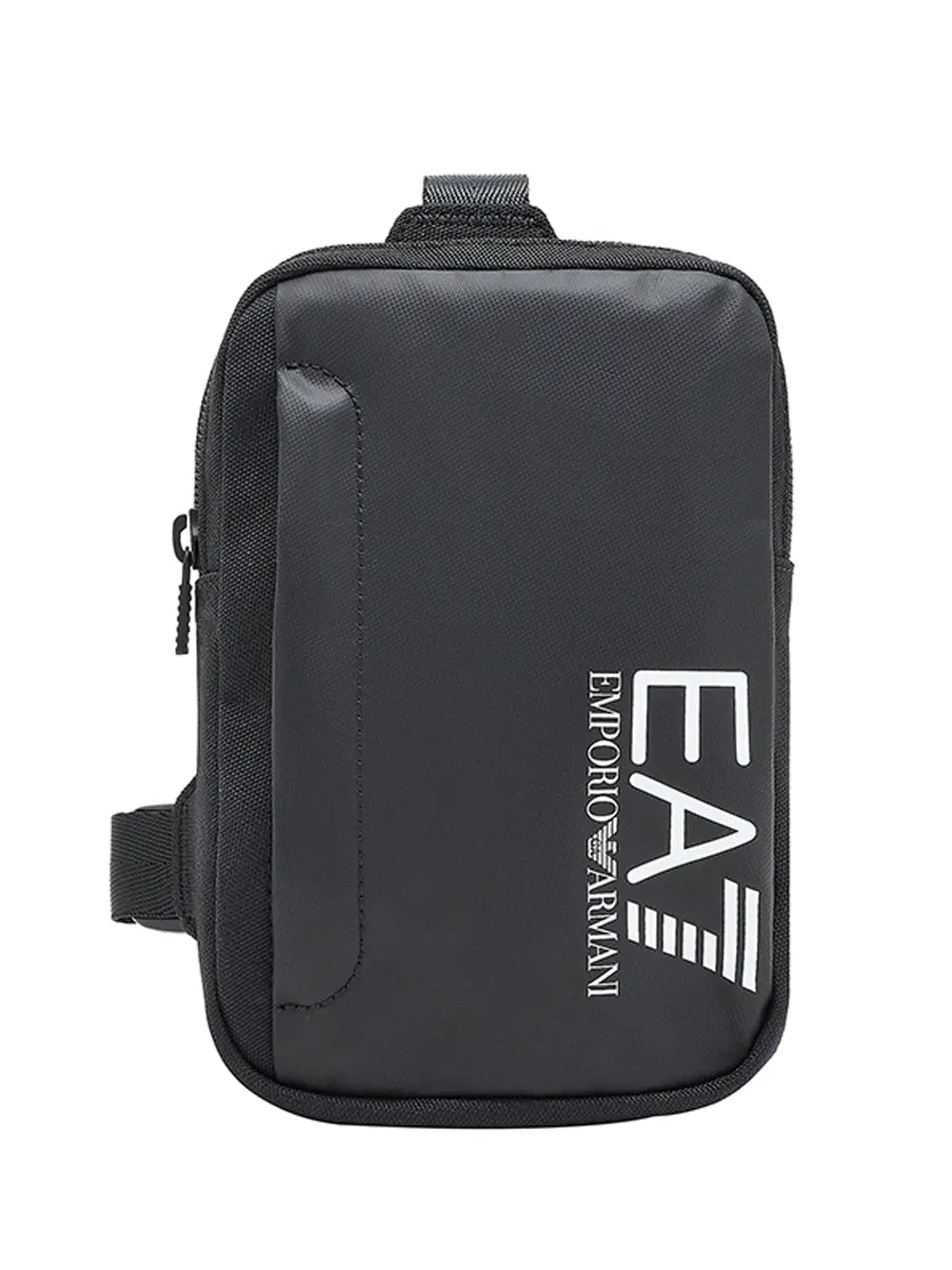 Borsa Ea7 Logo Printed Zip-Up Unisex - Nero