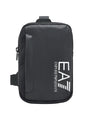 Borsa Ea7 Logo Printed Zip-Up Unisex - Nero