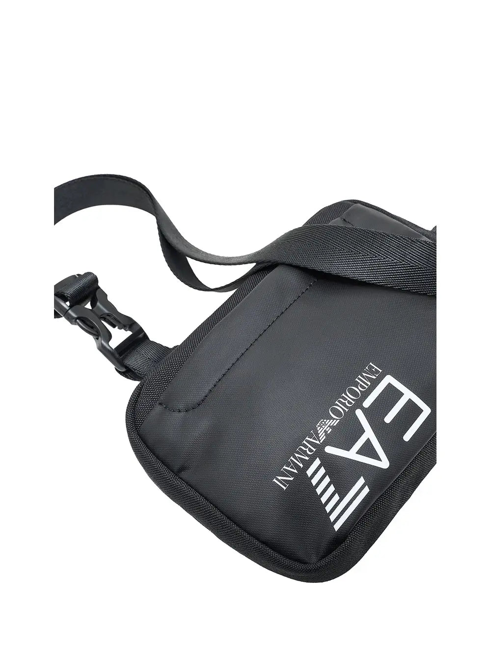 Borsa Ea7 Logo Printed Zip-Up Unisex - Nero