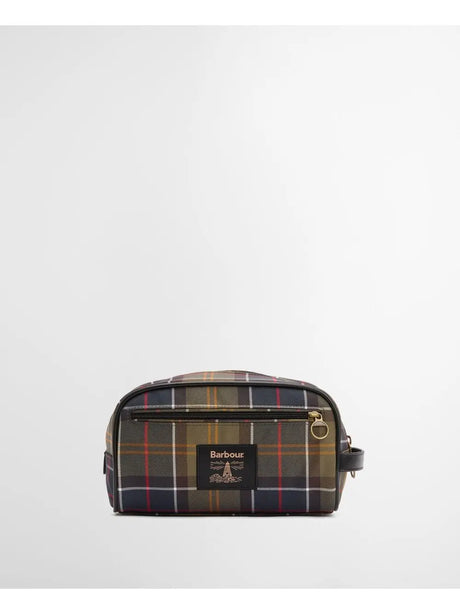 Borsa Pochette Barbour tartan washbag Unisex - Multicolore