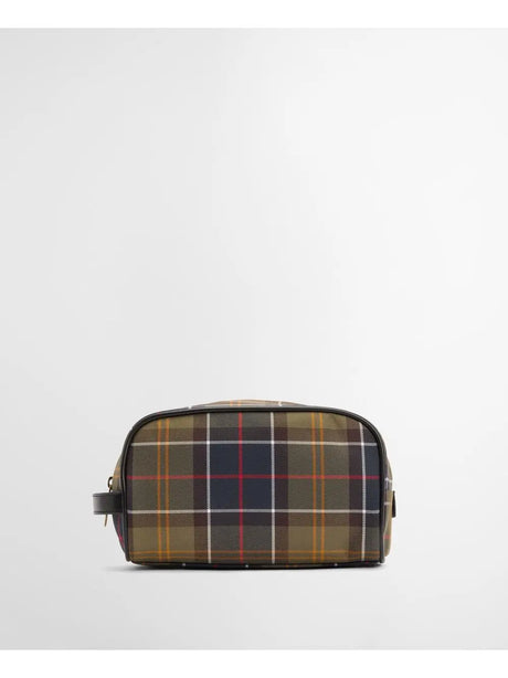 Borsa Pochette Barbour tartan washbag Unisex - Multicolore