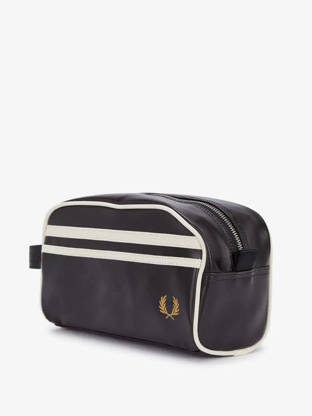 Borsa Pochette Fred Perry Coated Polyester Wash Bag Uomo - Nero