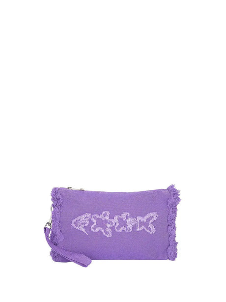 Borsa Pochette Fxxk Unisex - Viola
