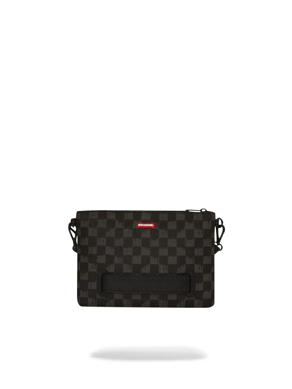 Borsa Pochette Sprayground Dripping Sharks In Paris Crossover Clutch Uomo - Nero