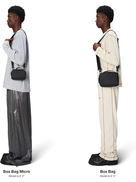 Borsa Rains BOX BAG W3 Unisex - Nero