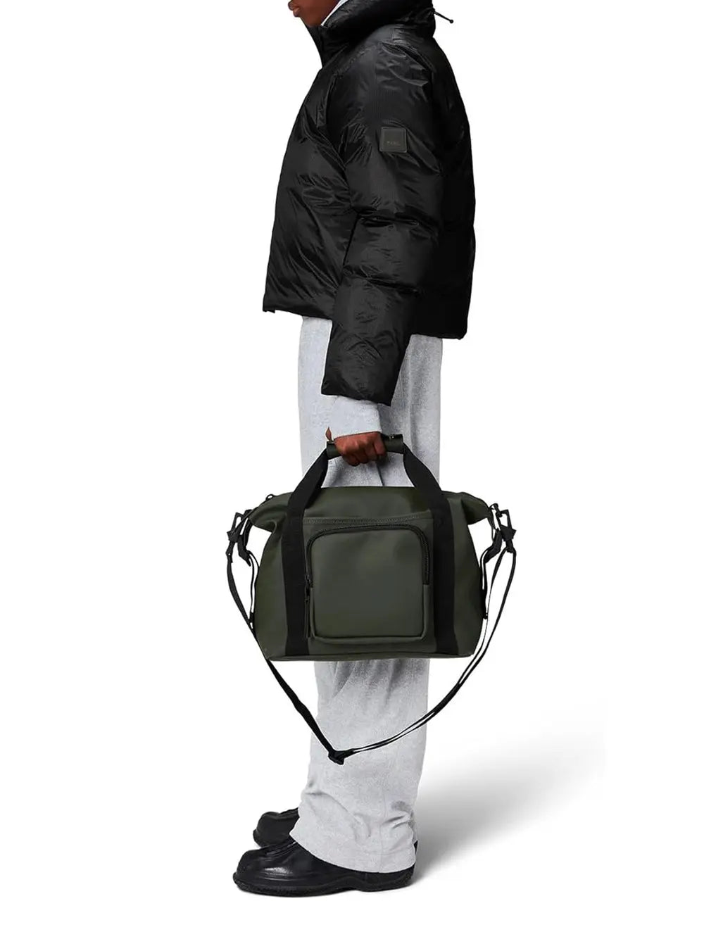 Borsa Rains Unisex Texel Kit Verde Rains  Angolo dello Sport