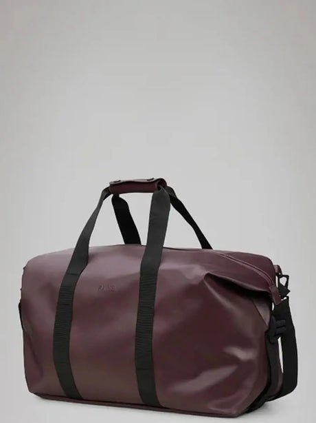 Borsone Rains Hilo Weekend Bag Unisex - Bordeaux