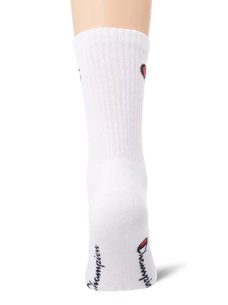 Calze Sportive Champion 3Pk Crew Uomo - Bianco