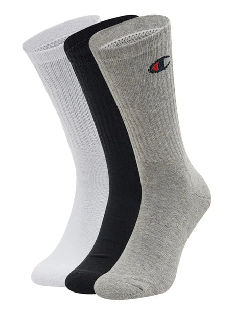 Calze Sportive Champion 3Pk Crew Uomo - Multicolore