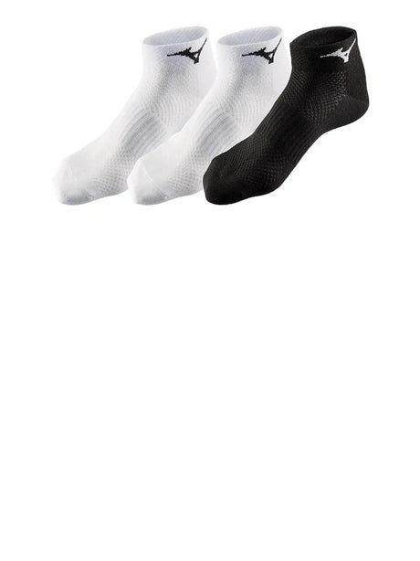 Calze Sportive Mizuno Unisex Run Sock Triple Pack Bianco Mizuno  Angolo dello Sport