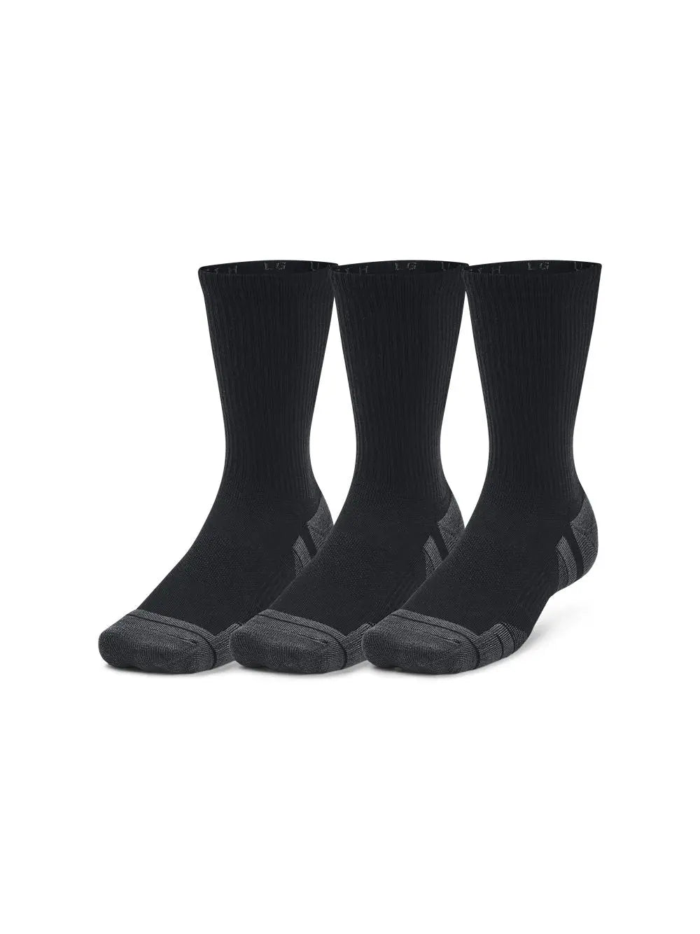 Calze Sportive Under Armour PERFORMANCE TECH 3PK CREW Unisex - Nero