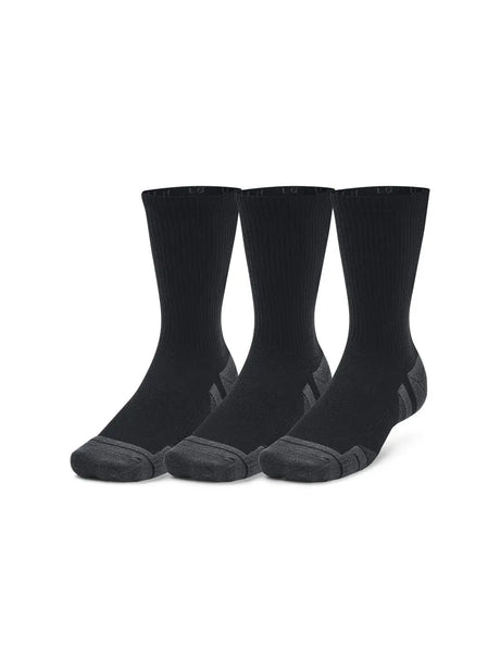 Calze Sportive Under Armour PERFORMANCE TECH 3PK CREW Unisex - Nero