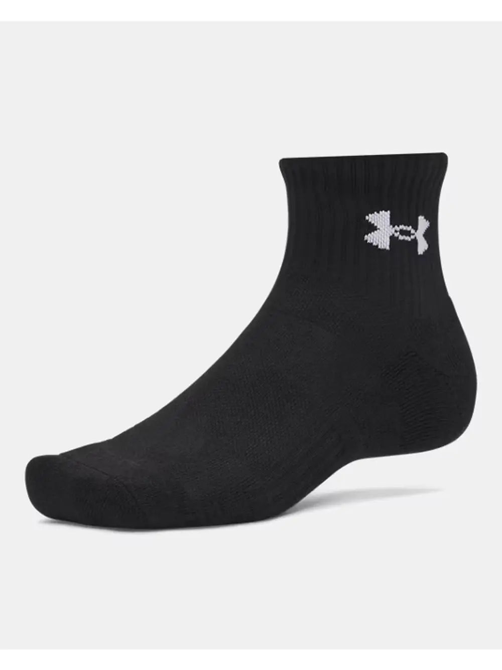 Calze Sportive Under Armour UA PERFORMANCE COTTON 3P QTR Unisex - Nero
