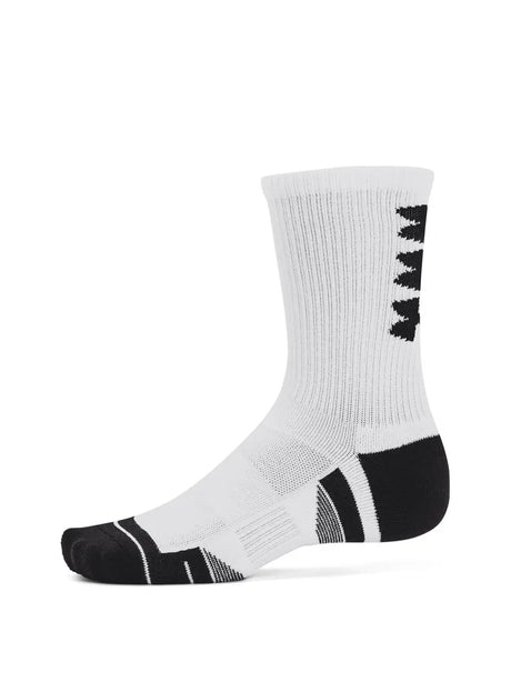 Calze Sportive Under Armour Unisex - Bianco