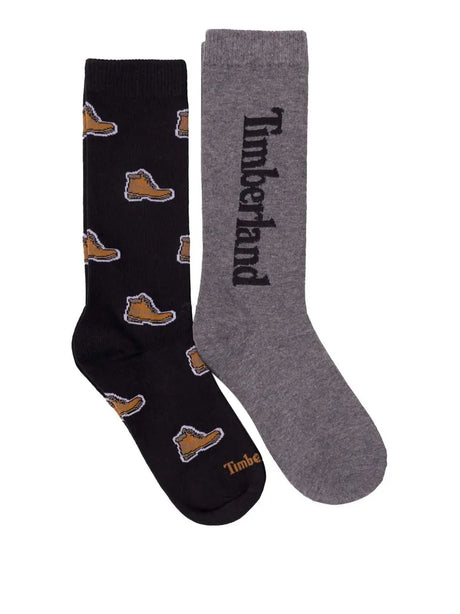 Calze Timberland Unisex All Over Print Nero Timberland  Angolo dello Sport