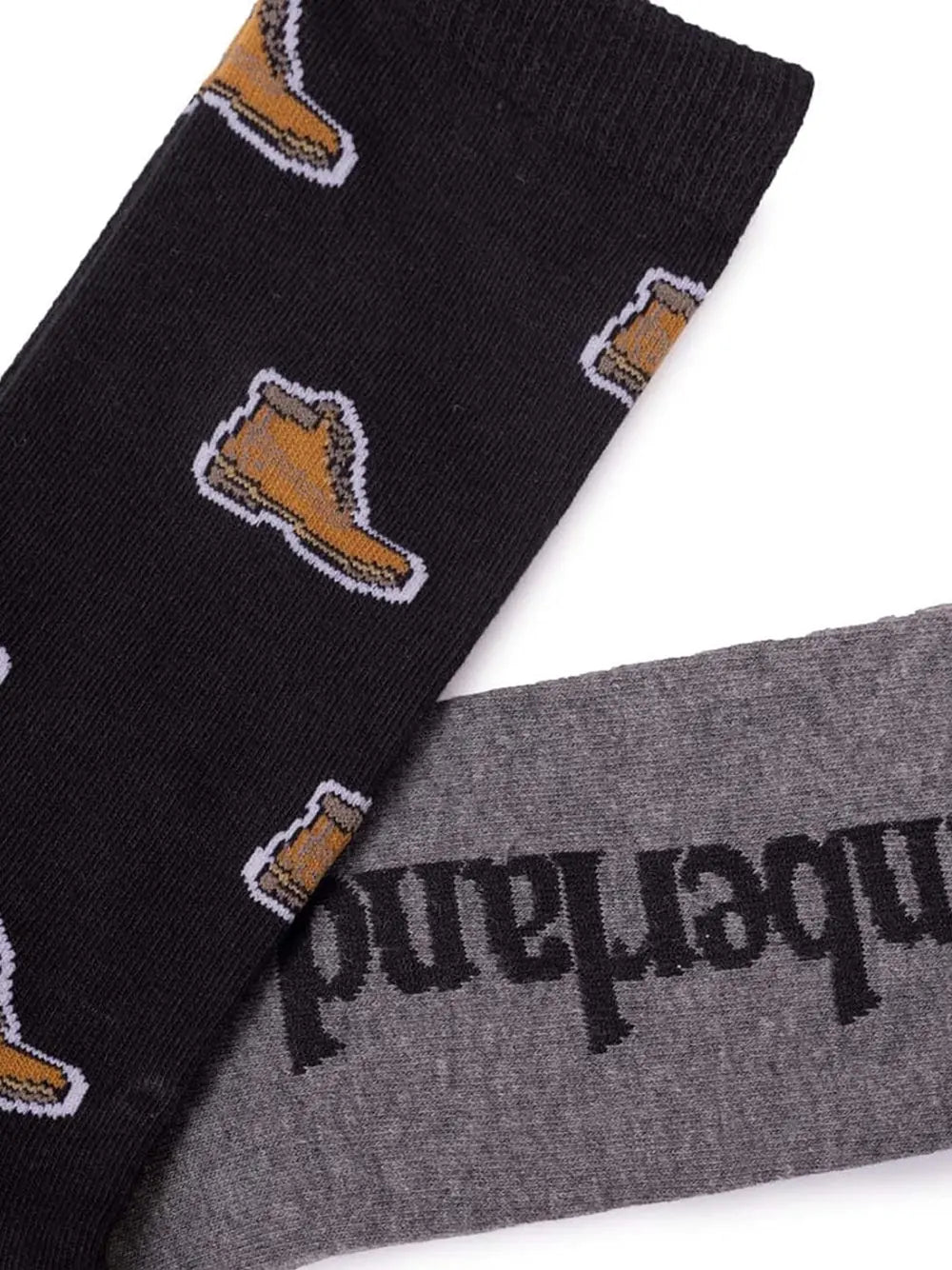 Calze Timberland Unisex All Over Print Nero Timberland  Angolo dello Sport