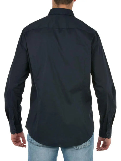 Camicia Armani Exchange Uomo Navy Armani  Angolo dello Sport