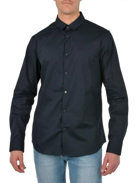 Camicia Armani Exchange Uomo Navy Armani  Angolo dello Sport