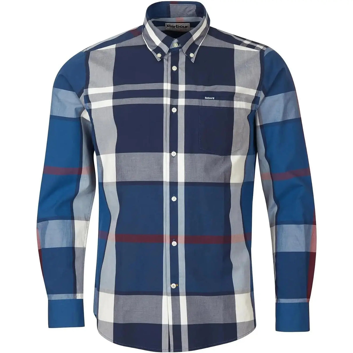 Camicia BARBOUR Uomo harris tailored Blu BARBOUR  Angolo dello Sport