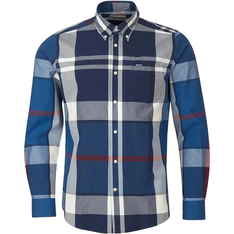 Camicia BARBOUR Uomo harris tailored Blu BARBOUR  Angolo dello Sport