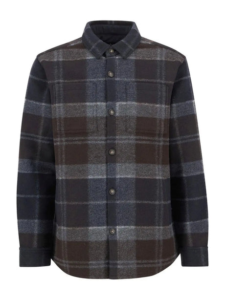 Camicia Barbour chapter tailored check Uomo - Blu