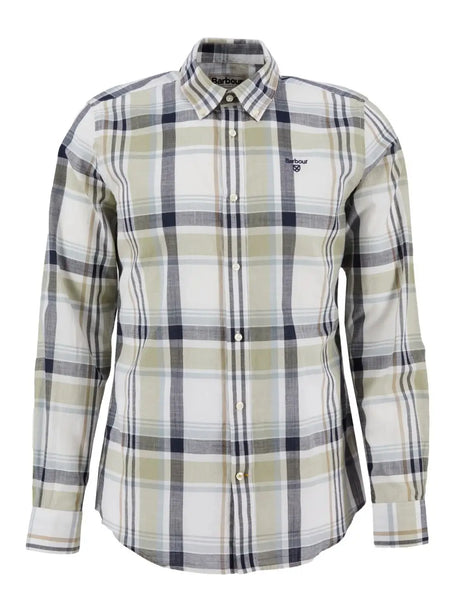 Camicia Barbour kidd tailored Uomo - Verde