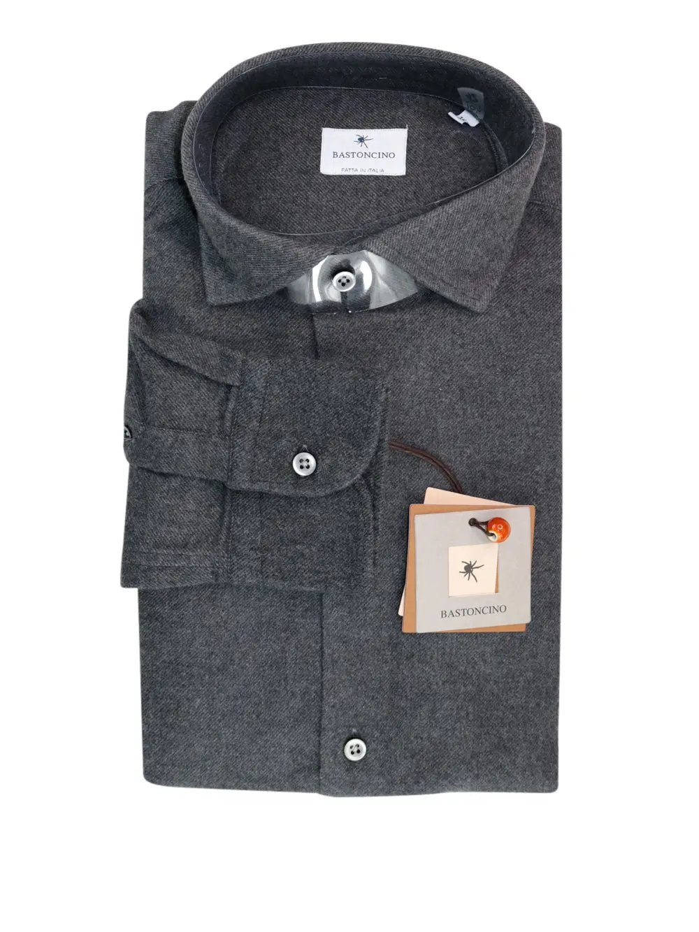 Camicia Bastoncino Uomo Simo Collo 164 Grigio Bastoncino  Angolo dello Sport
