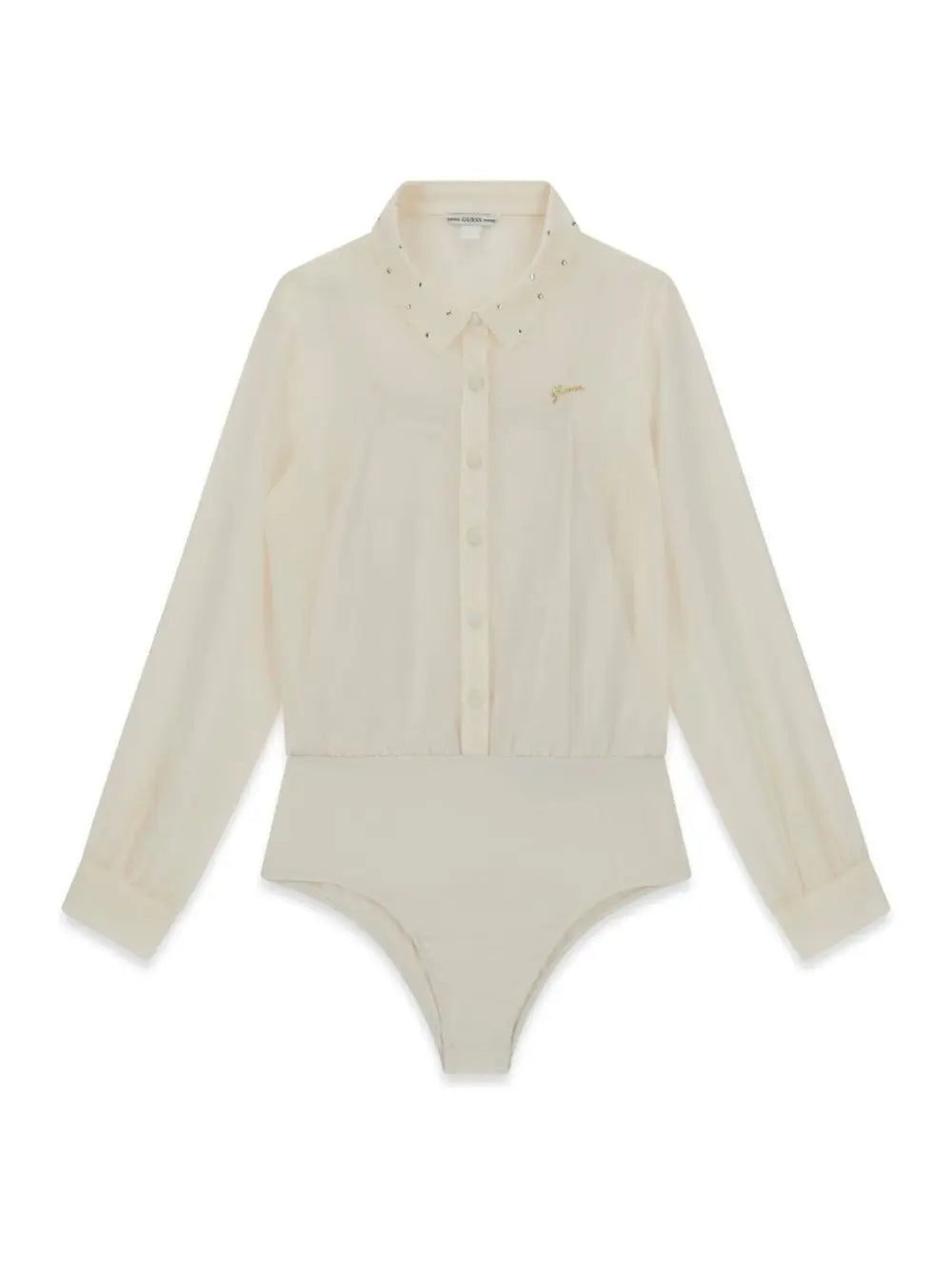 Camicia Guess CHIFFON LS CEREMONY Bambina - Avorio