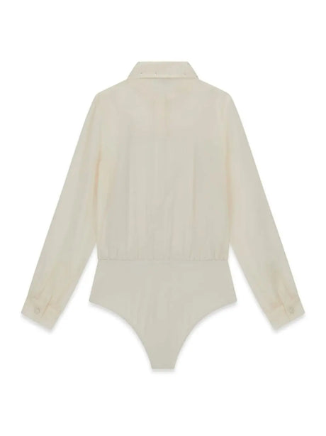 Camicia Guess CHIFFON LS CEREMONY Bambina - Avorio