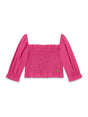 Camicia Guess CREPONNE SS TUBE TOP Bambina - Fuxia