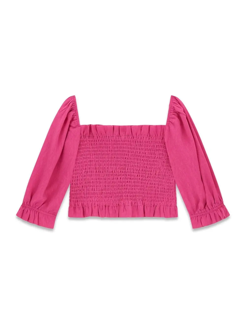 Camicia Guess CREPONNE SS TUBE TOP Bambina - Fuxia