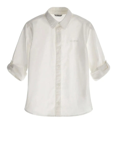 Camicia Guess Jr Bambino - Bianco