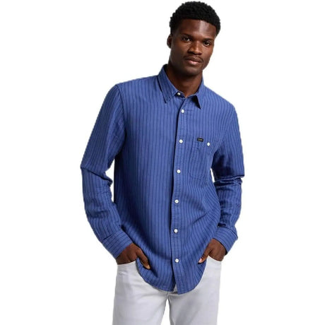 Camicia LEE Uomo LEESURE Blu LEE  Angolo dello Sport