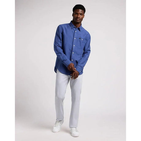 Camicia LEE Uomo LEESURE Blu LEE  Angolo dello Sport