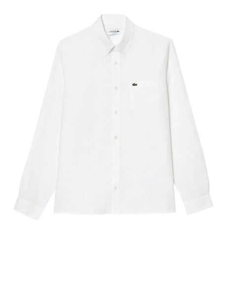 Camicia Lacoste Uomo Bianco Lacoste  Angolo dello Sport