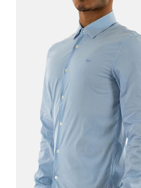 Camicia Lacoste Uomo Celeste Lacoste  Angolo dello Sport