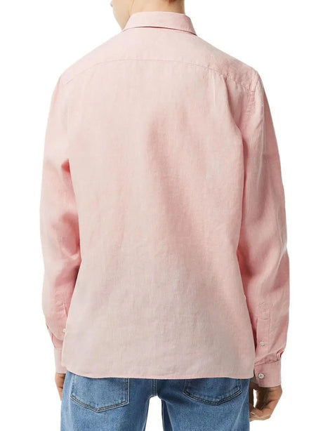 Camicia Lacoste Uomo Rosa Lacoste  Angolo dello Sport