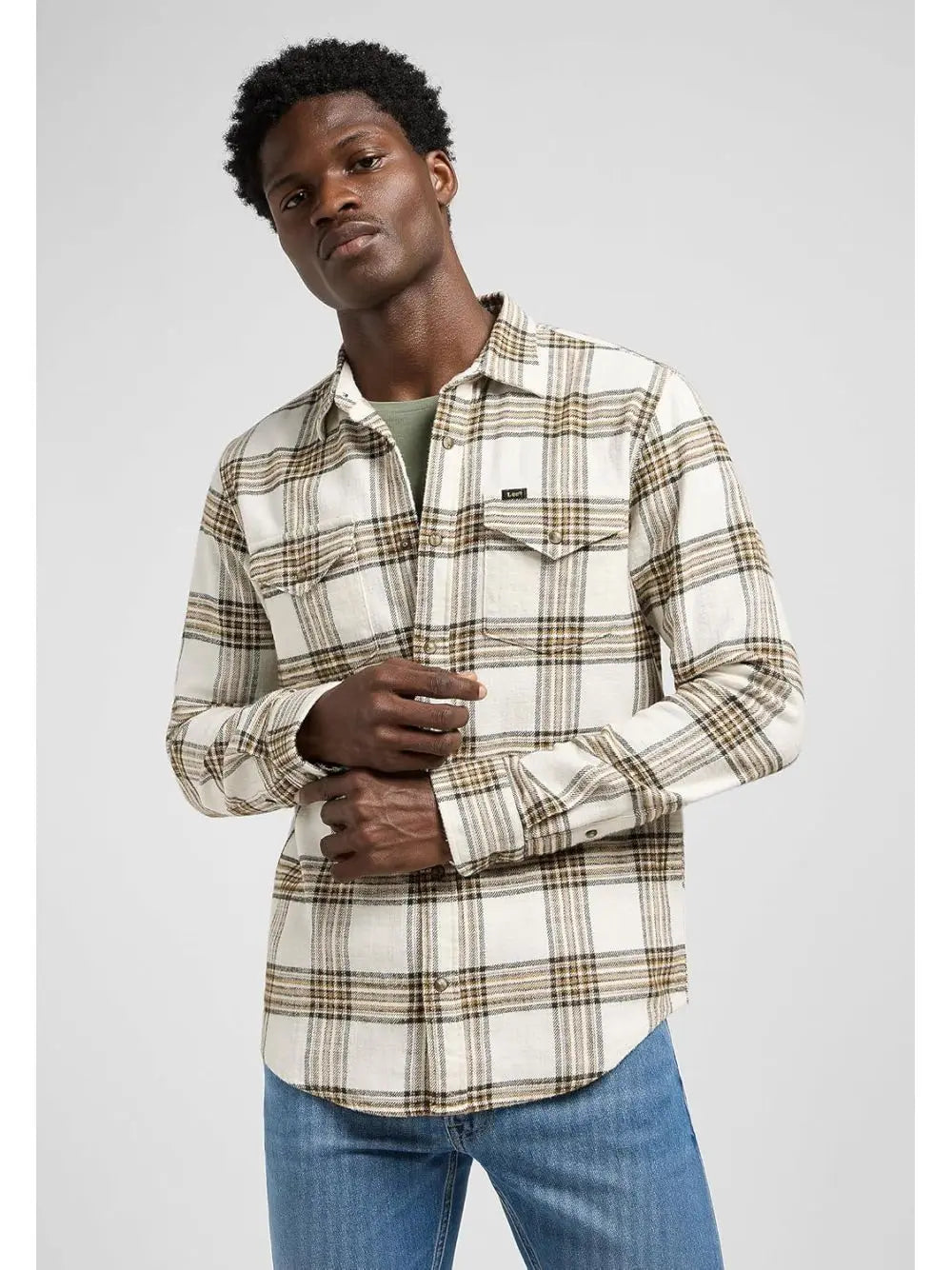 Camicia Lee CLEAN WESTERN Uomo - Marrone