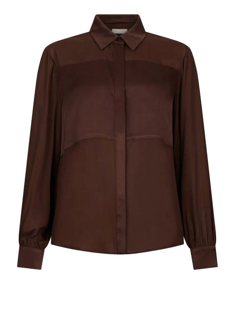 Camicia Liu Jo TS M/L Donna - Cioccolato