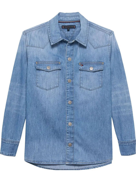 Camicia Tommy Hilfiger Bambino - Denim